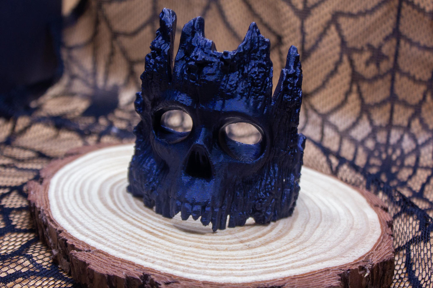 Deadwood Lantern Figure – Haunted Forest Gothic Home Decor, Spooky Tree Lantern for Witchy Altars & Dark Cottagecore Homes