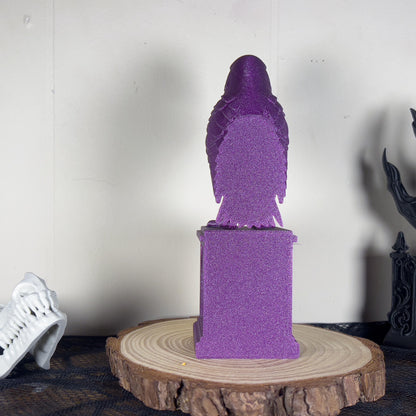 Gothic Raven Bookends – Crow Book End, Unique Gothic Home Decor for Dark Aesthetic Spaces